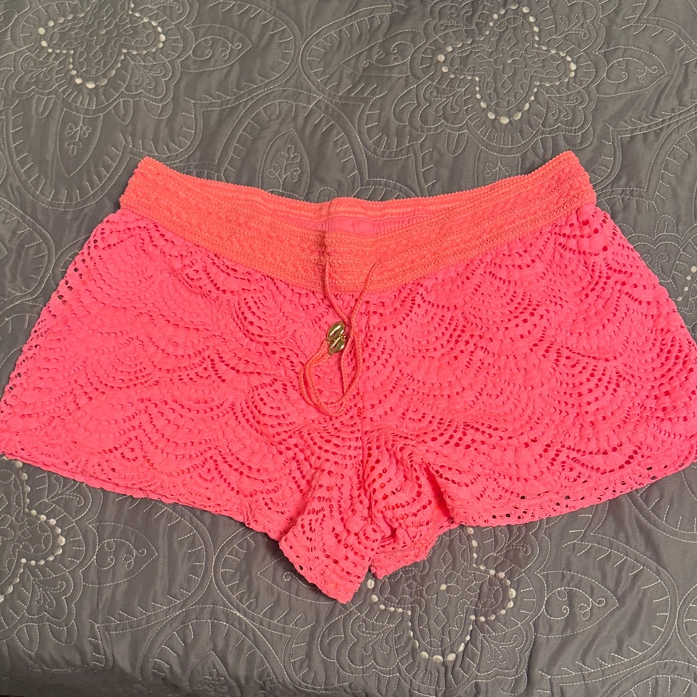 Lilly Pulitzer Bright Pink Shorts